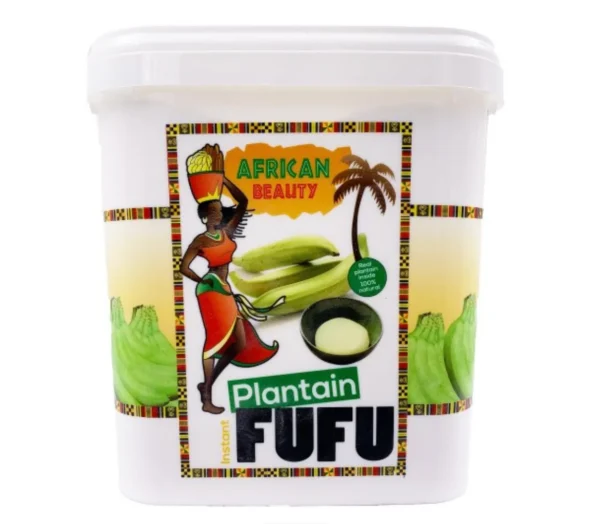 African Beauty Fufu Plantain Bucket 4Kg