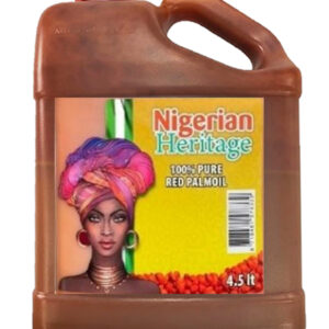 Nigerian Heritage palm oil 4×4, 4.5L