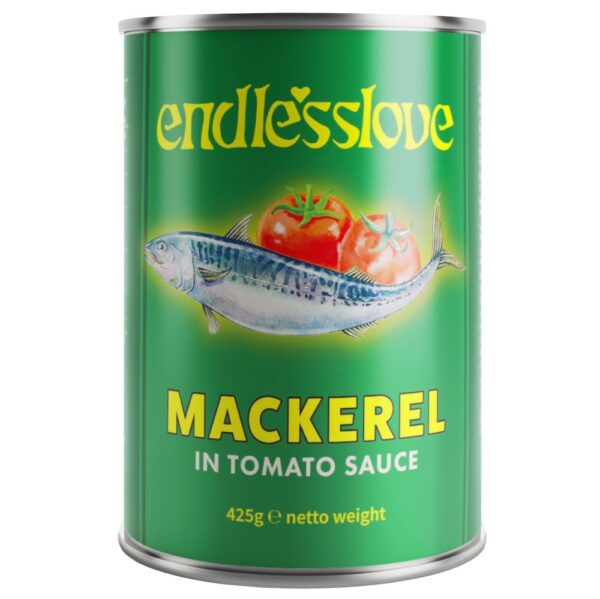 Endlesslove Mackerel Tomato Sauce 12 x 425 g