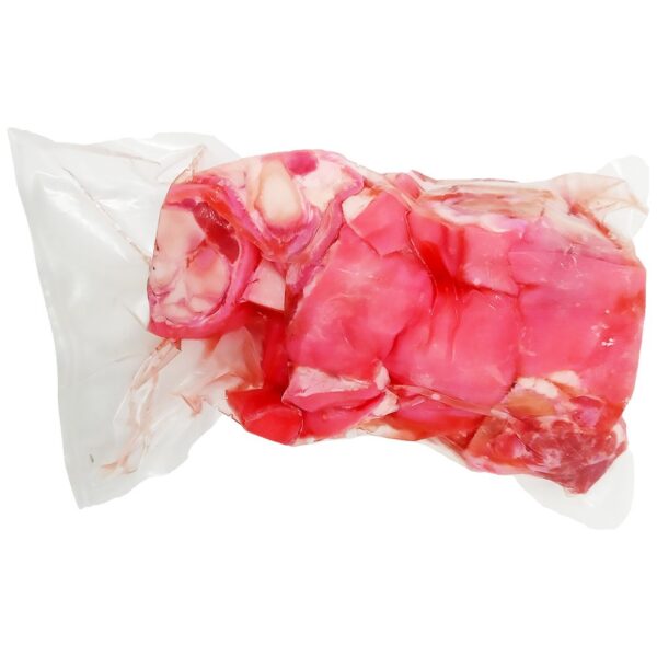 Porc* Hindfeet Cut Pink Salted Packed 1kg.
