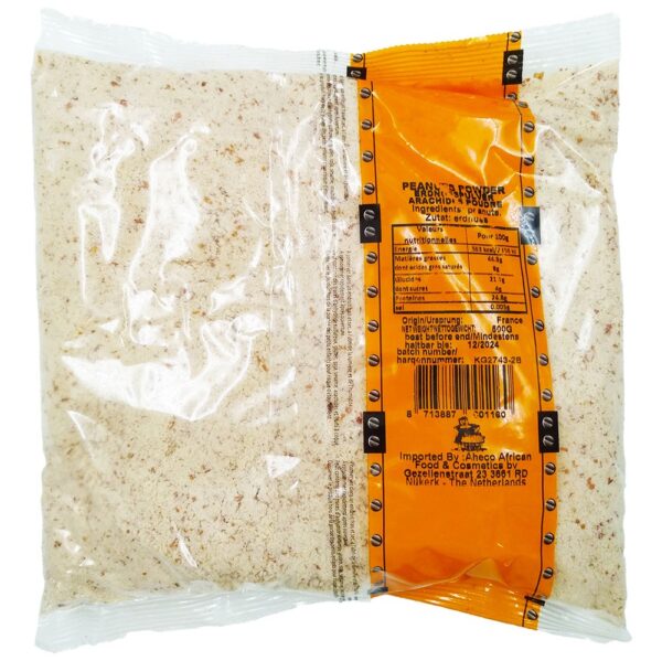 Peanuts Grounded - Arachide Poudre BM 20 x 500 g