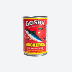 Geisha Jack Mackerel in Brine (Chile) 425 g